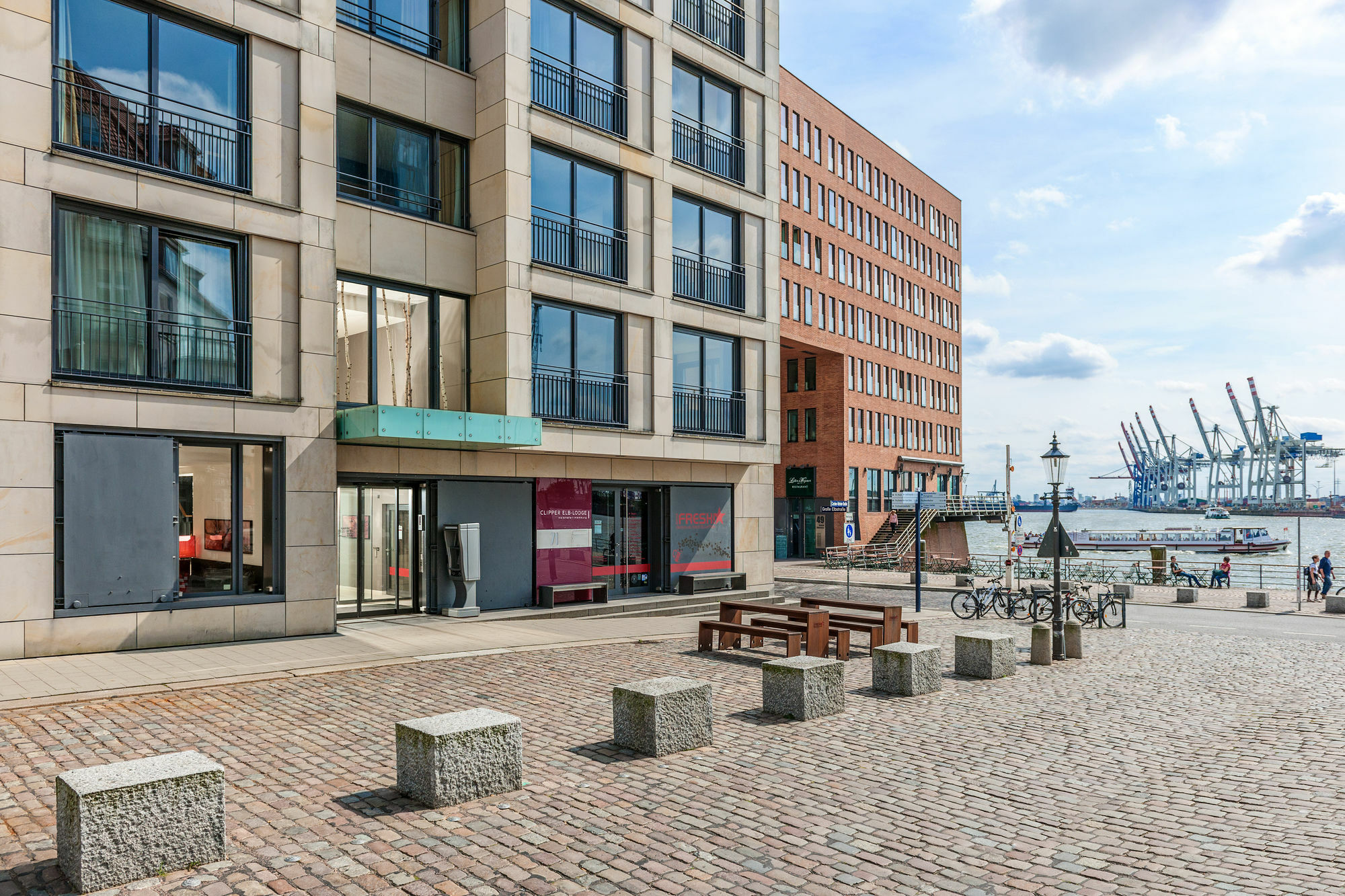 Aparthotel Clipper Boardinghouse - Hamburg-Holzhafen Zewnętrze zdjęcie